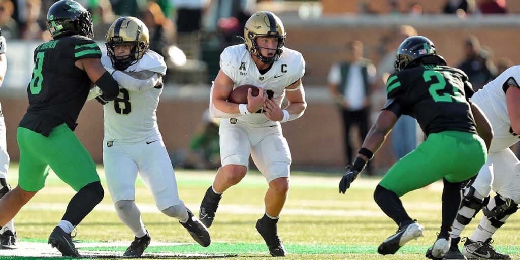 Army Football Vs North Texas Football Match Player Stats