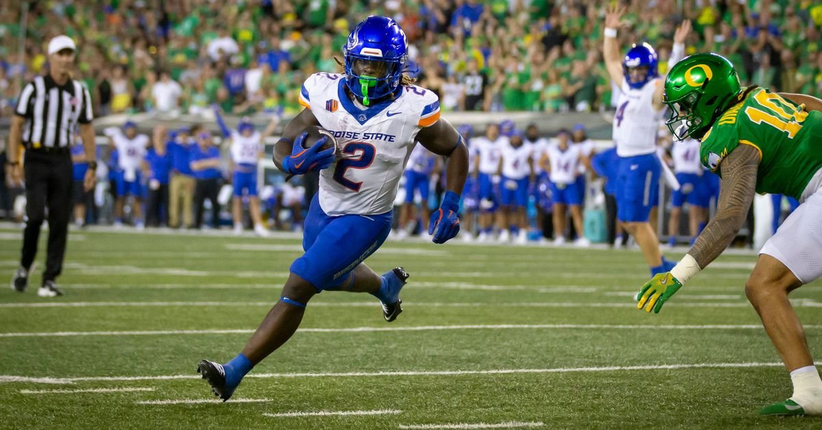 Boise State Broncos Football Vs Oregon Ducks Football Stats