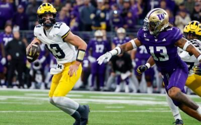 Michigan Wolverines Football Vs Washington Huskies Football Match Player Stats