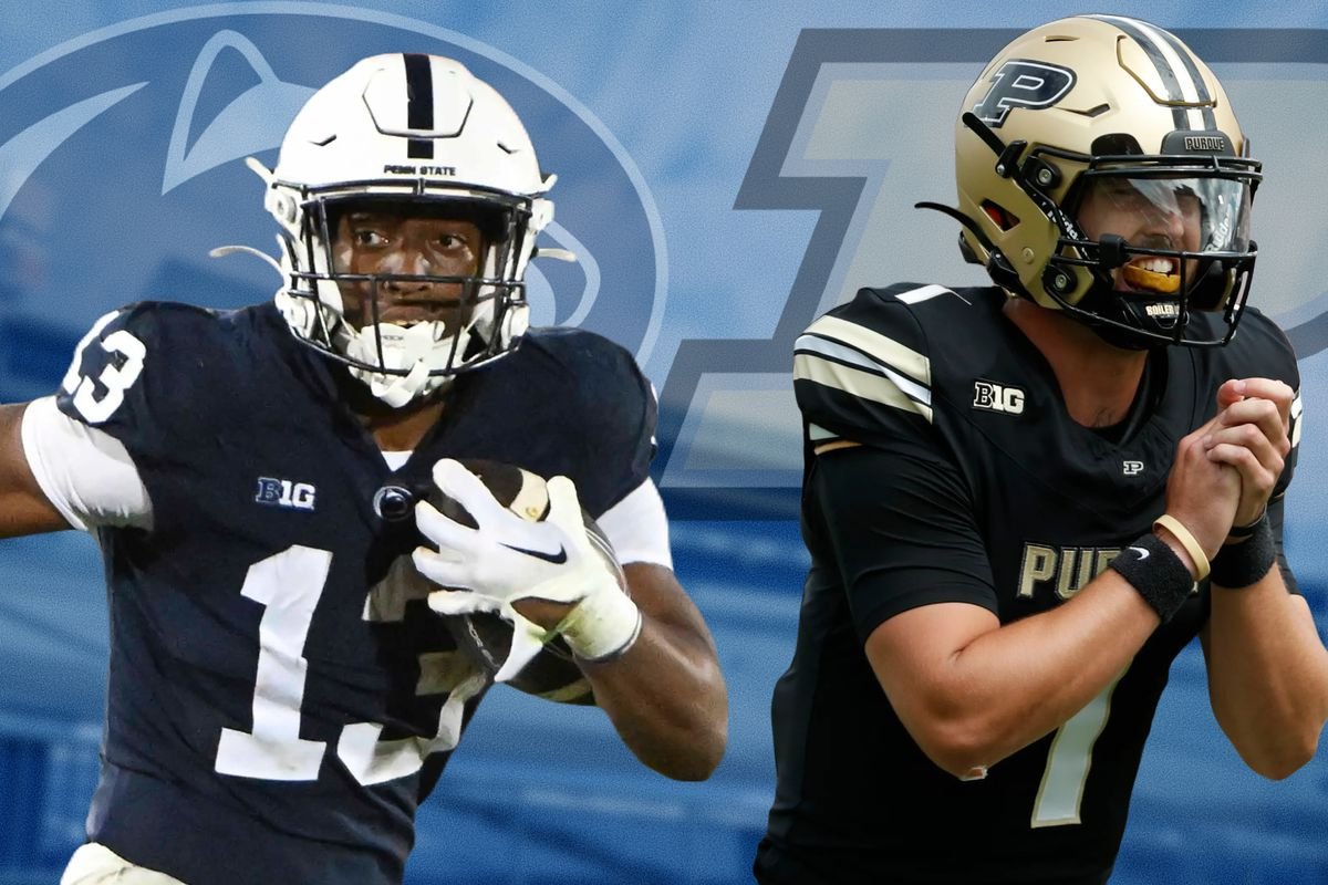 Penn State Nittany Lions Football Vs Purdue Boilermakers Football Match Player Stats