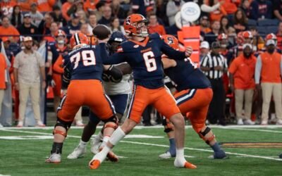 Uconn Football Vs Syracuse Orange Football Match Player Stats