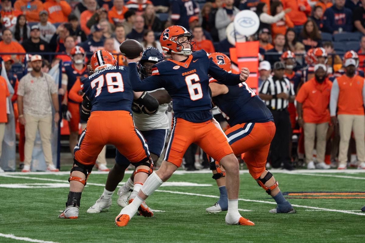 Uconn Football Vs Syracuse Orange Football Match Player Stats