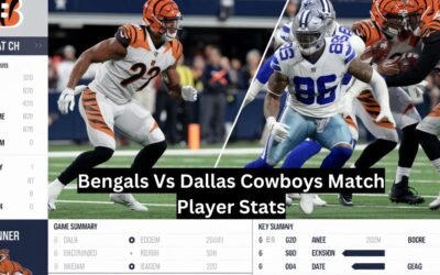 Bengals Vs Dallas Cowboys Match Player Stats Bengals Vs Dallas Cowboys Match Player Stats