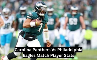 Carolina Panthers Vs Philadelphia Eagles Match Player Stats Carolina Panthers Vs Philadelphia Eagles Match Player Stats