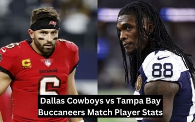 Dallas Cowboys vs Tampa Bay Buccaneers Match Player Stats Dallas Cowboys vs Tampa Bay Buccaneers Match Player Stats