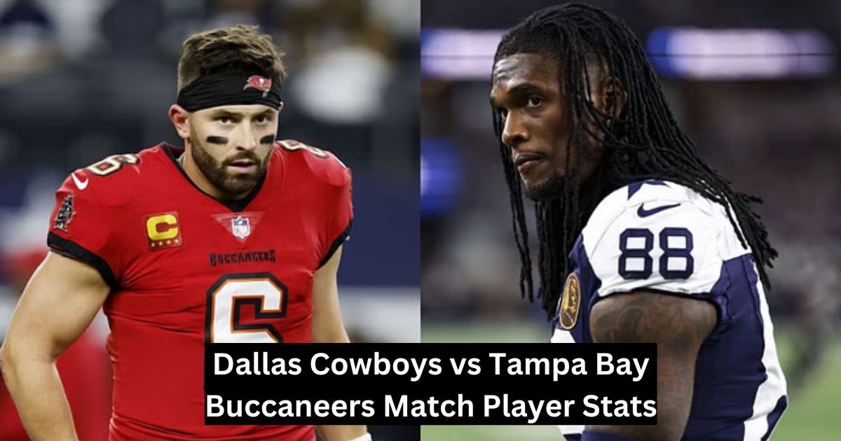 Dallas Cowboys vs Tampa Bay Buccaneers Match Player Stats