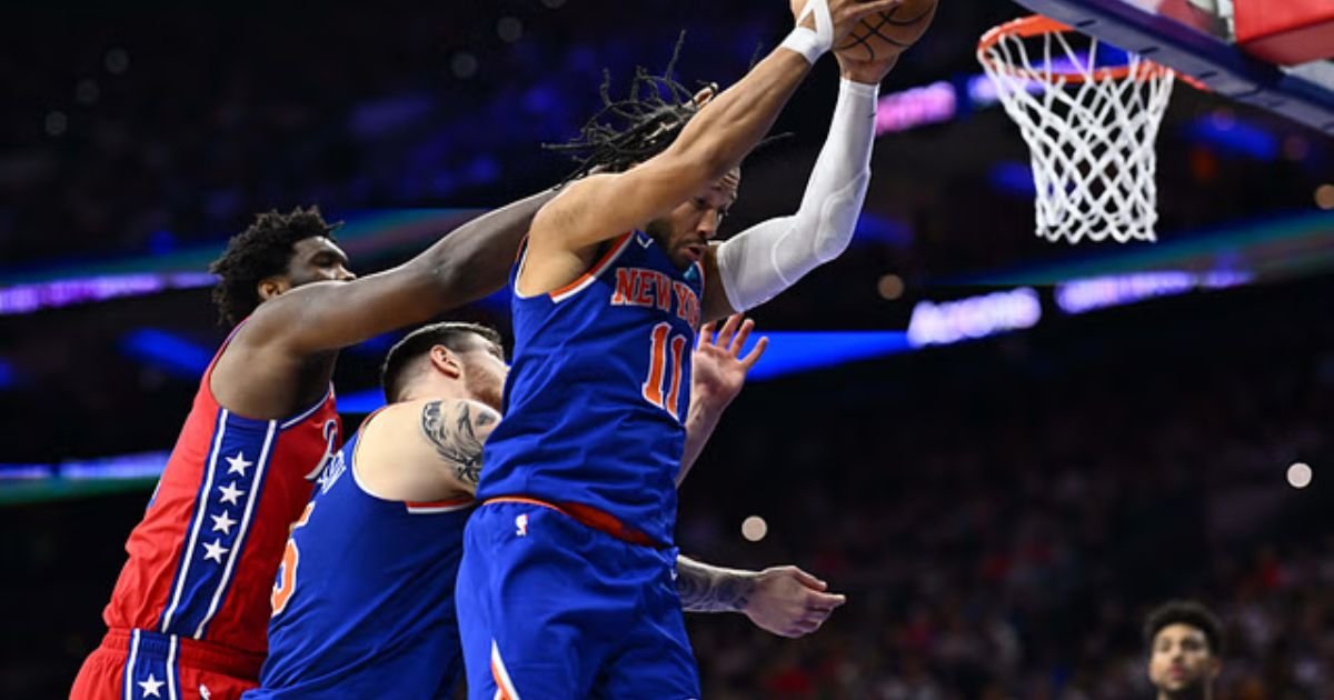 Knicks vs 76ers Match Player Stats